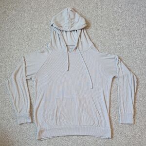 Kyte BABY Women's Ribbed Hoodie In Oat